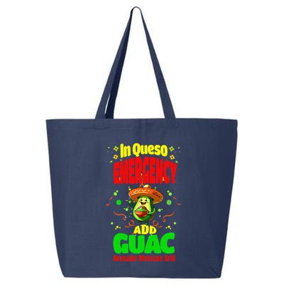 Funny In Queso Emergency Add Guac 25L Jumbo Tote