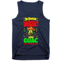 Funny In Queso Emergency Add Guac Tank Top