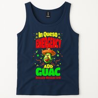 Funny In Queso Emergency Add Guac Tank Top