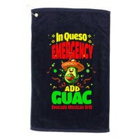 Funny In Queso Emergency Add Guac Golf Towel