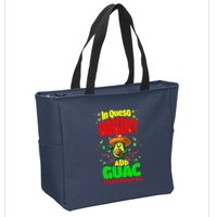Funny In Queso Emergency Add Guac Zip Tote Bag