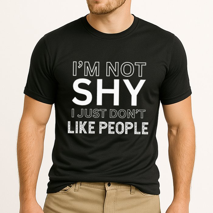 Funny Introvert Quotes And Sayings About Not Being Shy Performance Shirt