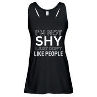 Funny Introvert Quotes And Sayings About Not Being Shy Ladies Essential Flowy Tank
