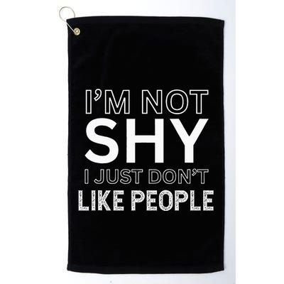 Funny Introvert Quotes And Sayings About Not Being Shy Golf Towel
