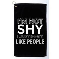 Funny Introvert Quotes And Sayings About Not Being Shy Golf Towel