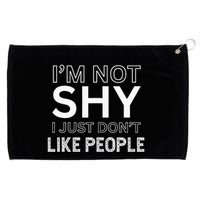 Funny Introvert Quotes And Sayings About Not Being Shy Grommeted Golf Towel