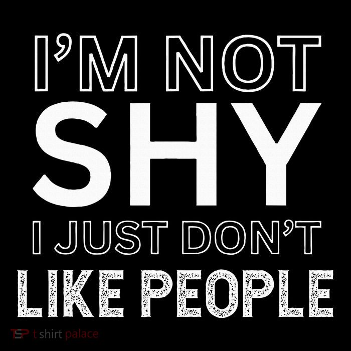 Funny Introvert Quotes And Sayings About Not Being Shy Women's V-Neck T-Shirt