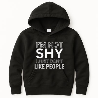 Funny Introvert Quotes And Sayings About Not Being Shy Kids Hoodie