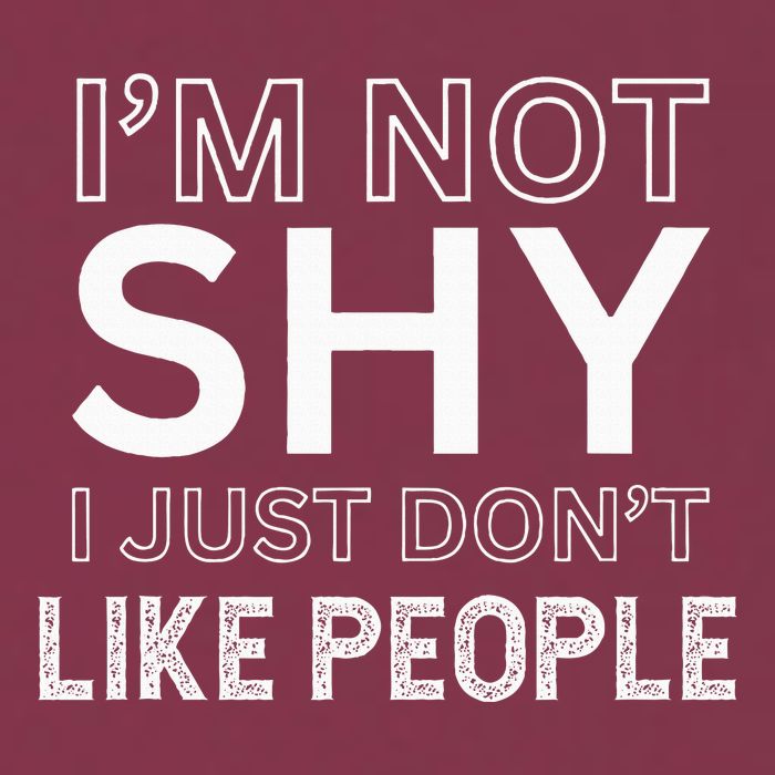 Funny Introvert Quotes And Sayings About Not Being Shy 16oz Travel Tumbler