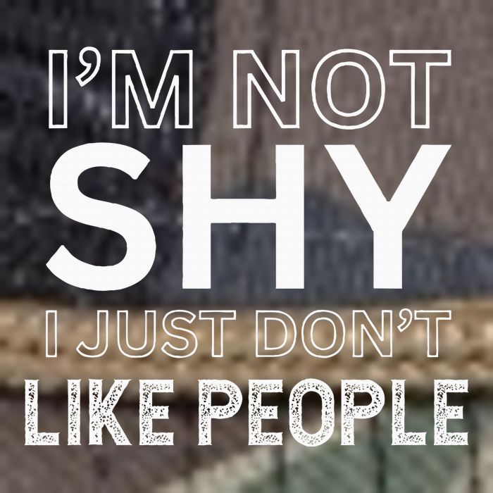 Funny Introvert Quotes And Sayings About Not Being Shy Retro Rope Trucker Hat Cap