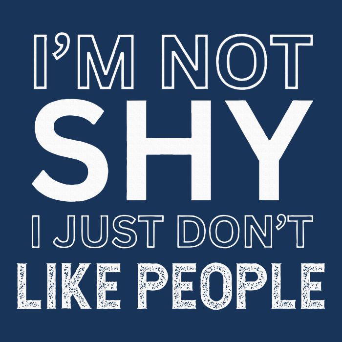Funny Introvert Quotes And Sayings About Not Being Shy Infant Baby Jersey Bodysuit