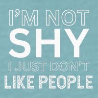Funny Introvert Quotes And Sayings About Not Being Shy Sueded Cloud Jersey T-Shirt