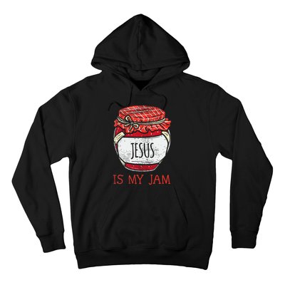 Fun Inspirational Religious Saying Cute Jesus Is My Jam Hoodie