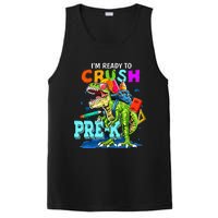 Funny I'm Ready To Crush Prek Dinosaur Back To School PosiCharge Competitor Tank