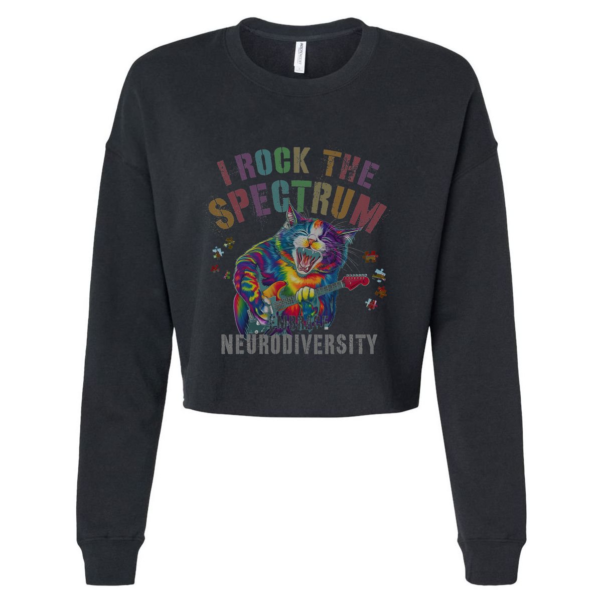 Funny I ROCK THE SPECTRUM Autism Awareness Dad Support Sustainable Bucket Hat