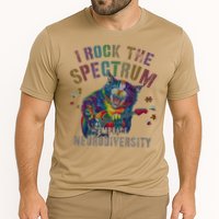 Funny I ROCK THE SPECTRUM Autism Awareness Dad Support Performance Shirt
