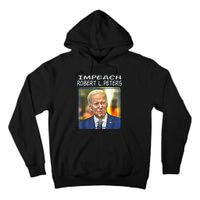 Funny Impeach Robert L Peters Anti Biden Political Trump Tall Hoodie