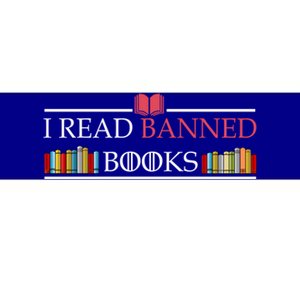 Funny I Read Banned Books Funny Gift National Librarian Week Great Gift Bumper Sticker