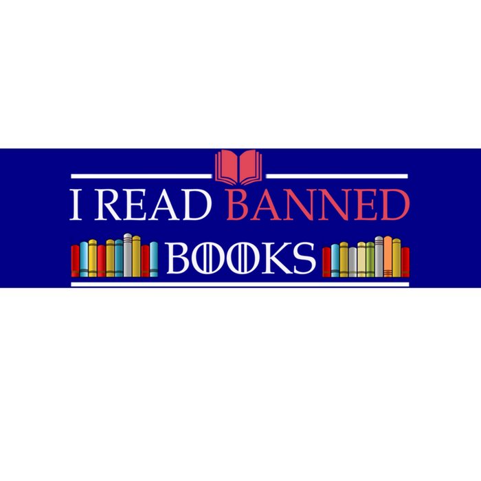 Funny I Read Banned Books Funny Gift National Librarian Week Great Gift Bumper Sticker