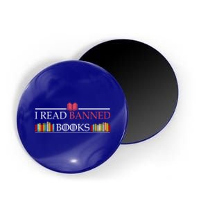 Funny I Read Banned Books Funny Gift National Librarian Week Great Gift Magnet