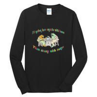 Frog I'd Rather Have Crumbs With Bums Tall Long Sleeve T-Shirt