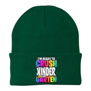 Funny I'm Ready To Crush Kindergarten Back To School Knit Cap Winter Beanie