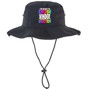 Funny I'm Ready To Crush Kindergarten Back To School Legacy Cool Fit Booney Bucket Hat