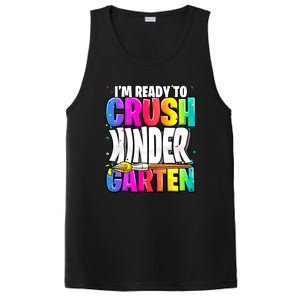 Funny I'm Ready To Crush Kindergarten Back To School PosiCharge Competitor Tank