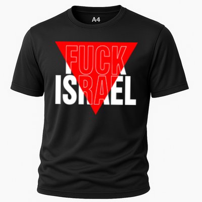 Fuck Israel Red Triangle Performance Shirt