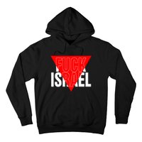 Fuck Israel Red Triangle Hoodie