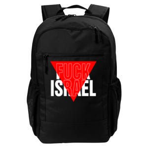 Fuck Israel Red Triangle Daily Commute Backpack