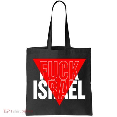Fuck Israel Red Triangle Bag