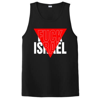 Fuck Israel Red Triangle PosiCharge Competitor Tank