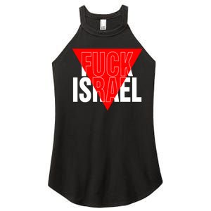 Fuck Israel Red Triangle Women's Perfect Tri Rocker Tank