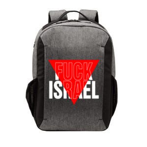 Fuck Israel Red Triangle Vector Backpack