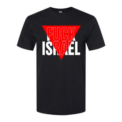 Fuck Israel Red Triangle Softstyle® CVC T-Shirt