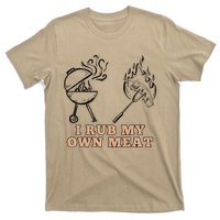 Funny I Rub My Own Meat Smoked Meat Barbecue Bbq T-Shirt