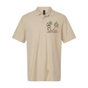 Funny I Rub My Own Meat Smoked Meat Barbecue Bbq Softstyle Adult Sport Polo