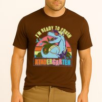 Funny I'm Ready To Crush Kindergarten Retro Dinosaur Cooling Performance Crew T-Shirt
