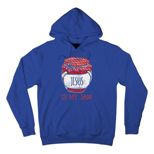 Fun Inspirational Religious Saying Cute Jesus Is My Jam Hoodie