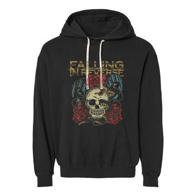 F.A.L.L.I.N.G In R.E.V.E.R.S.E The Death Garment-Dyed Fleece Hoodie