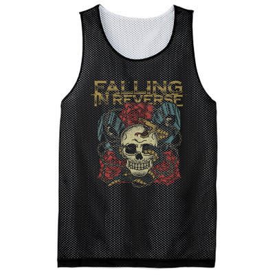 F.A.L.L.I.N.G In R.E.V.E.R.S.E The Death Mesh Reversible Basketball Jersey Tank