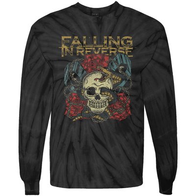 F.A.L.L.I.N.G In R.E.V.E.R.S.E The Death Tie-Dye Long Sleeve Shirt