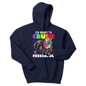 Funny Im Ready To Crush Preschool Unicorn Back To School Kids Hoodie