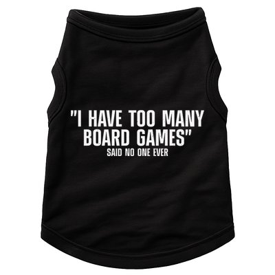 Funny I Read The Rules So You Don't Have to Board Game Gift Doggie Tank