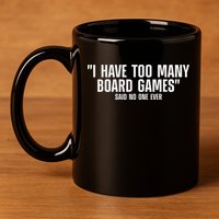 Funny I Read The Rules So You Don't Have to Board Game Gift 11oz C Handle Ceramic Mug