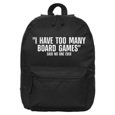 Funny I Read The Rules So You Don't Have to Board Game Gift 16 in Basic Backpack