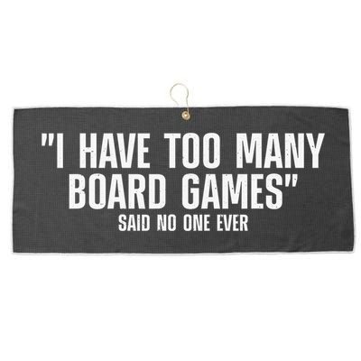 Funny I Read The Rules So You Don't Have to Board Game Gift Large Microfiber Waffle Golf Towel