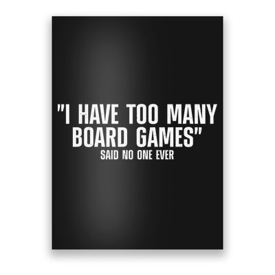 Funny I Read The Rules So You Don't Have to Board Game Gift Poster