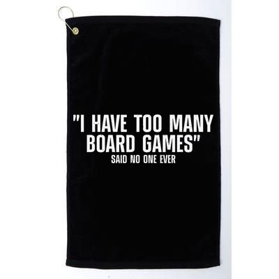 Funny I Read The Rules So You Don't Have to Board Game Gift Golf Towel